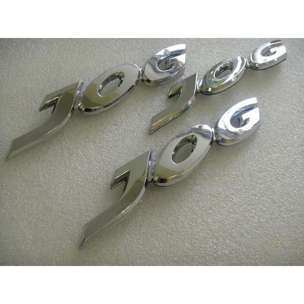 JOG ジョグ メッキ銀 シルバー エンブレム 限定新品 : レンカヤフ