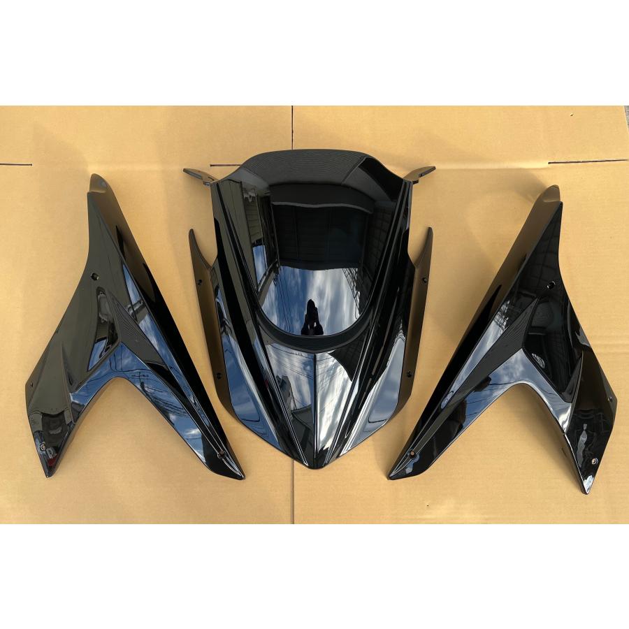 ヤマハ マグザム SG17J/SG21J エアロ カウル外装 3点セット ブラック
