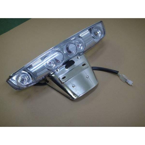 フュージョン MF02 Fusion メッキ ユーロタイプ クリア テール ランプ