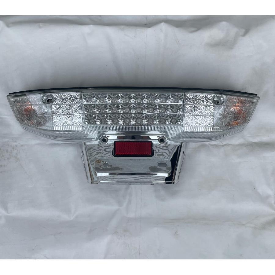 新品未使用 MF02 フュージョン 社外 クリア LEDテール＆Fウインカー フュージョン MF02 LED クリア テール ランプ 電球ウインカー 社外品