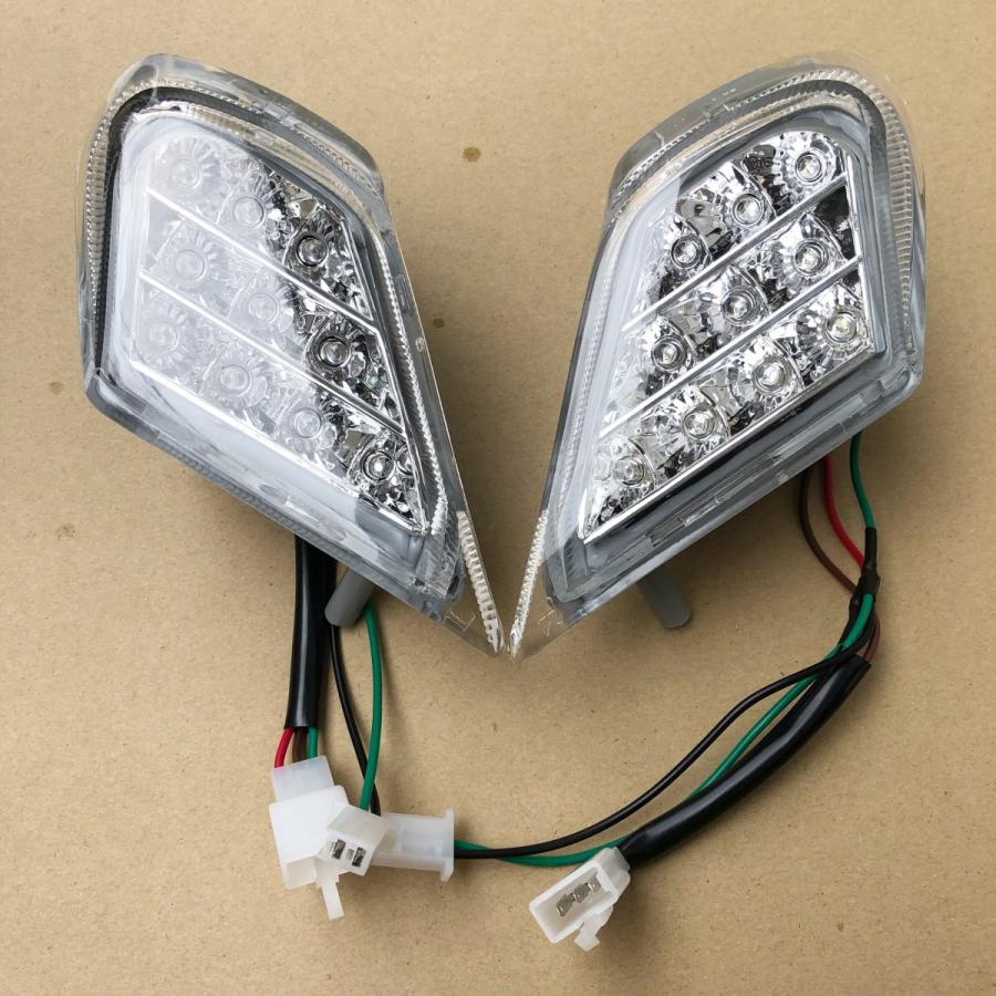 フュージョン MF02 LED クリア ウインカー 新品 社外 : レンカ フュージョン MF02 LED クリア ウインカー 新品 社外 : レンカ