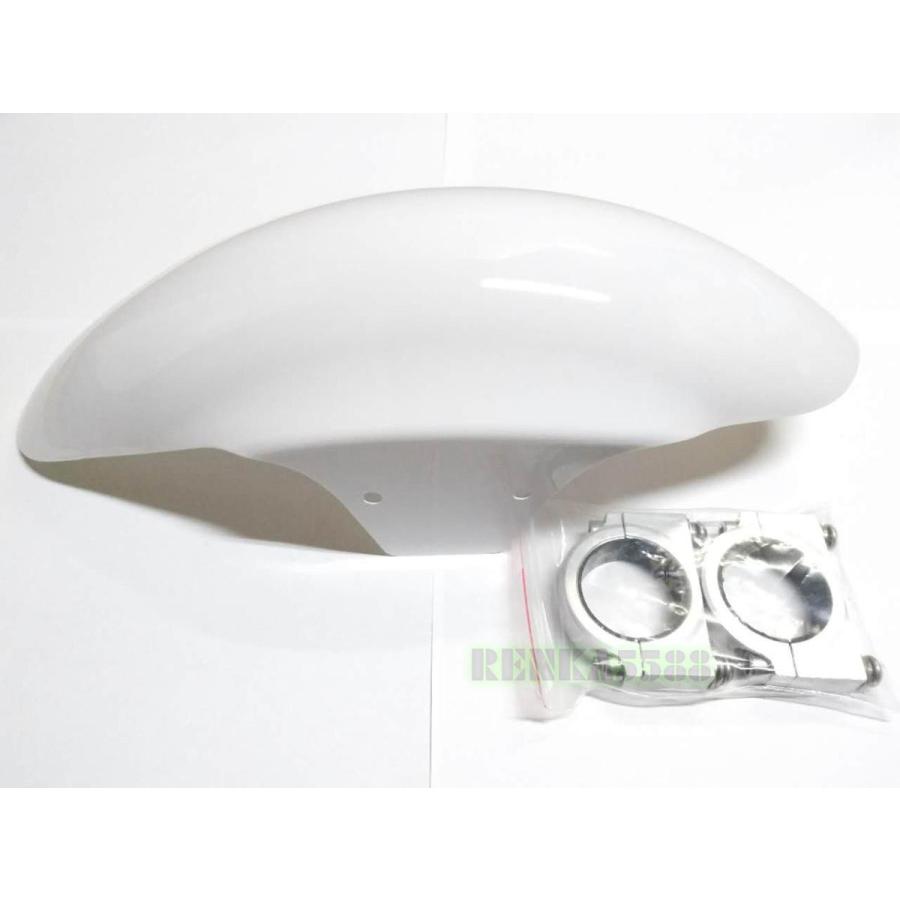 ホンダ モンキー ゴリラ フロント ダウン フェンダー 白 ホワイト