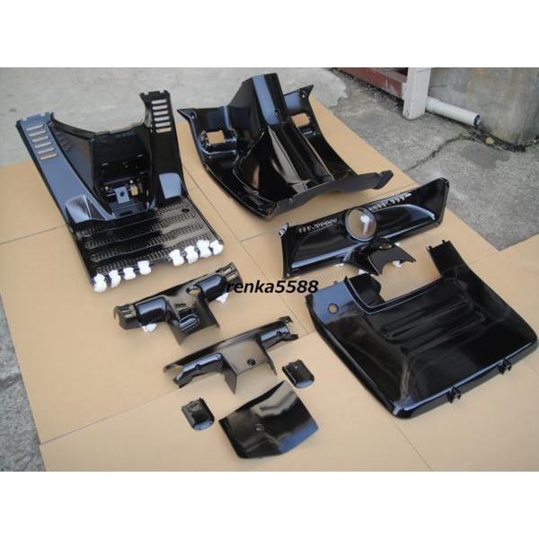 ◆激レア◆未使用品　ジャイロキャノピー　アンダーカウル　サイドエアロ　黒◆ horidashi_70400