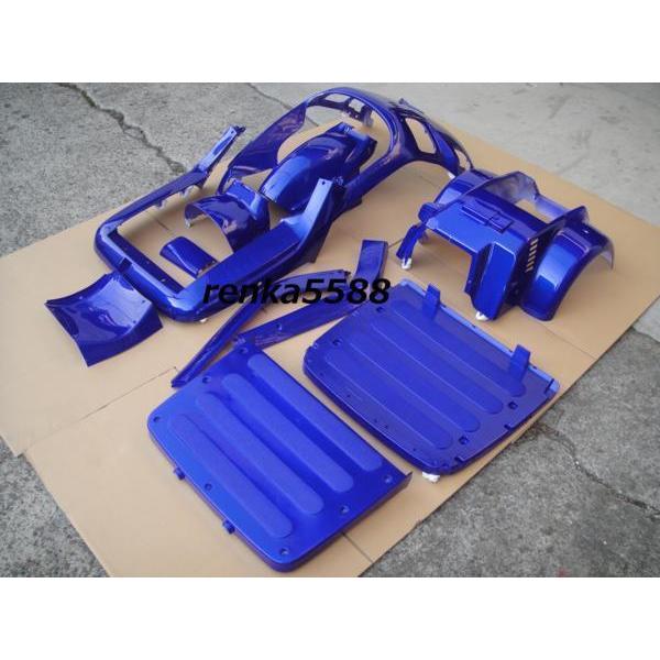 ジャイロキャノピー TA02 外装 カウル 一式 2サイクル 艶あり青 ブルー