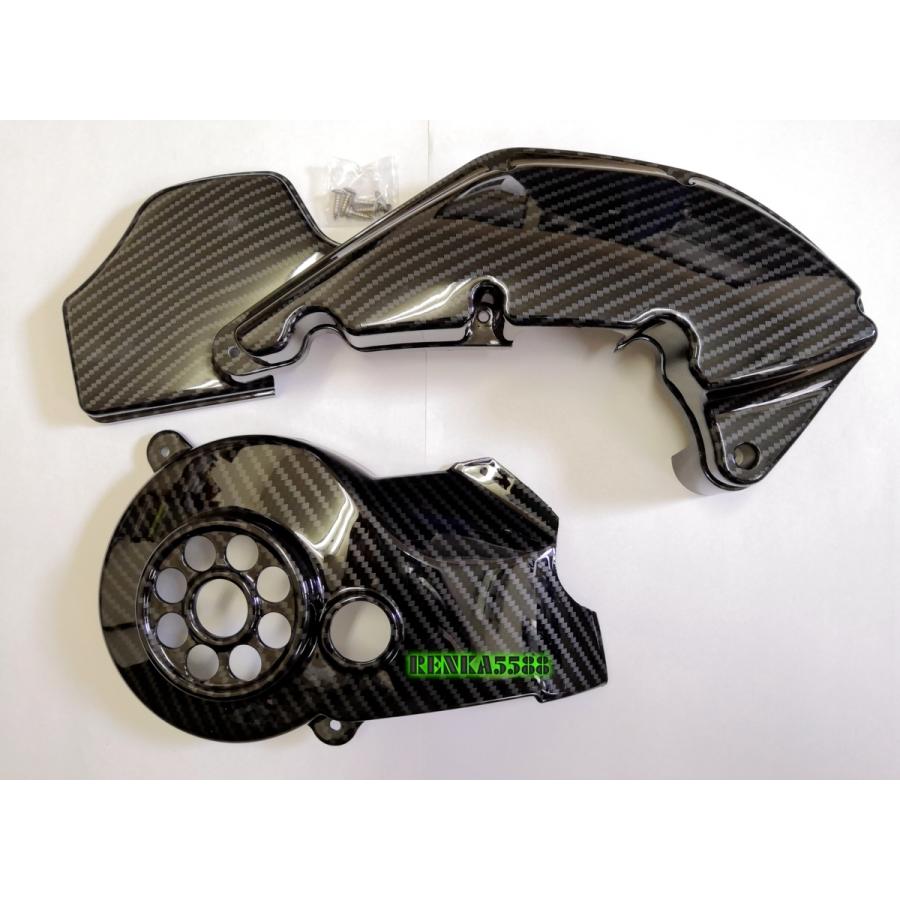 アドレスV125G CF46A エアクリーナー ファン カバー カーボン柄 お得 2