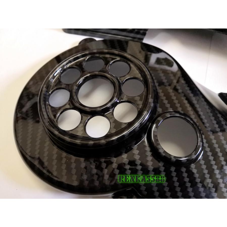 アドレスV125G CF46A エアクリーナー ファン カバー カーボン柄 お得 2