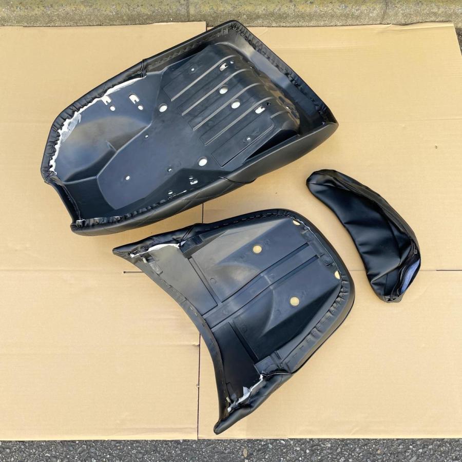 マジェスティー 250SG03J 純正風 シート 本体 艶消し 黒 菱 : レンカ