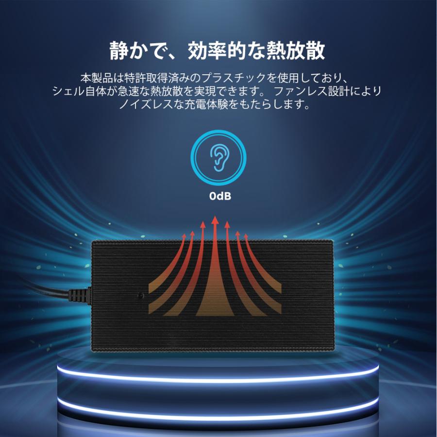 RENOGY 24V 10A バッテリー充電器 リン酸鉄リチウムイオンバッテリー専用 AC-DC充電器 バッテリーチャージャー 操作簡単 PSE認証済み レノジーの画像