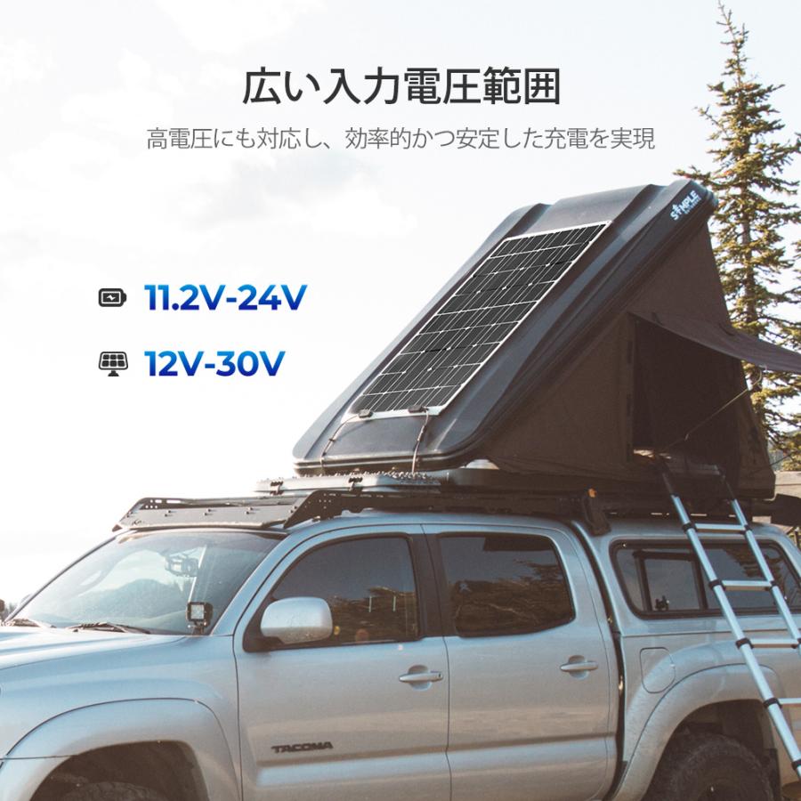 RENOGY 12V 40A 走行充電器 MPPT 3WAY ソーラーバッテリー充電器 アイソレーター サブバッテリー充電 変換効率高い ソーラー充電器 レノジーの画像