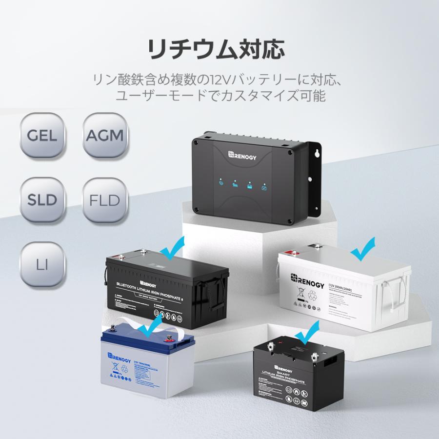 RENOGY レノジー 走行充電器 リチウム 3WAY走行充電器 RENOGY レノジー 走行充電器 リチウム 3WAY走行充電器