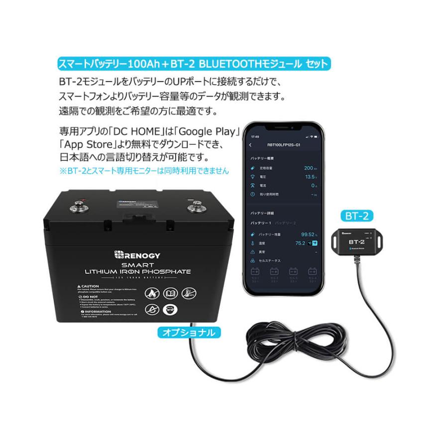 RENOGY Renogy レノジー リチウムイオンバッテリー 電池 12V RENOGY Renogy レノジー リチウムイオンバッテリー 電池 12V
