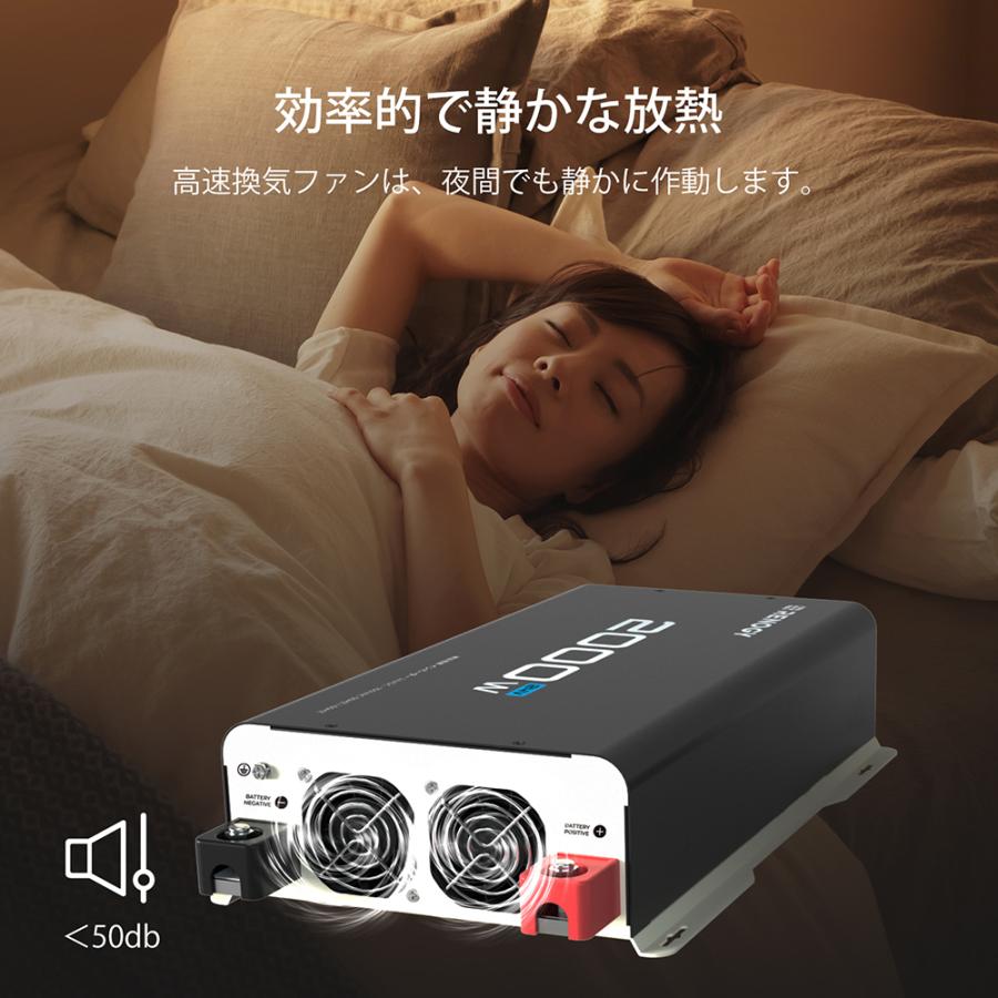 RENOGY（レノジー） 【SALE】RENOGY 24V 2000W インバーター 純正弦波