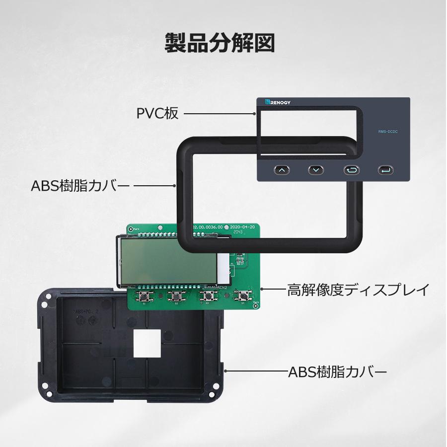 RENOGY（レノジー） 【SALE】RENOGY MPPT走行充電器専用液晶モニター