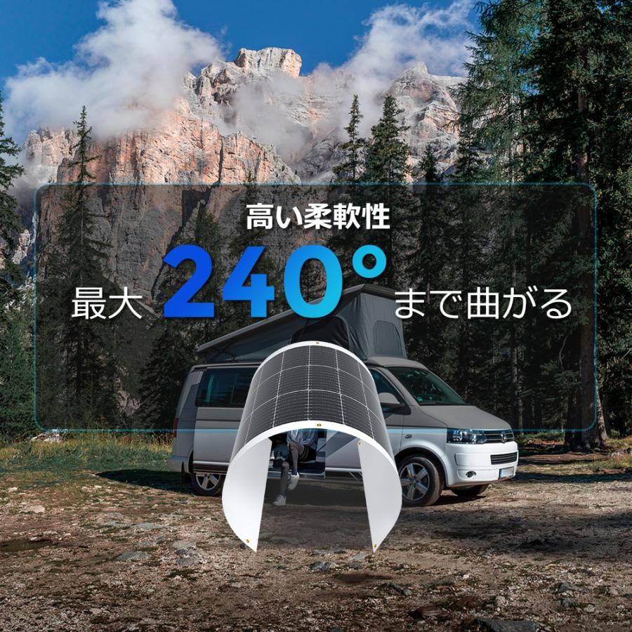 RENOGY レノジー フレキシブル ソーラーパネル 100W 単結晶 太陽 RENOGY レノジー フレキシブル ソーラーパネル 100W 単結晶 太陽