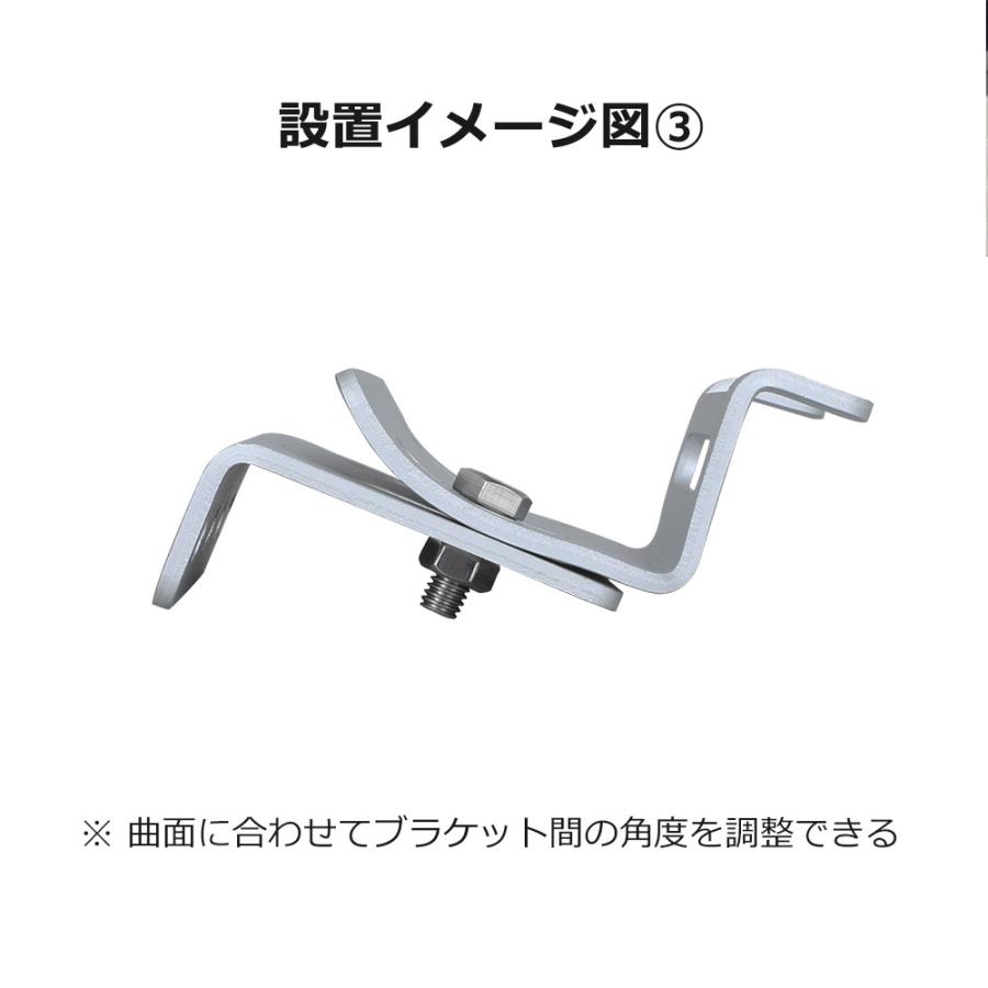 Renogy 壁掛け式ソーラーパネルブラケット 角度調整サポートレール付き Amazon | Renogy 壁掛け式ソーラーパネルブラケット 角度調整