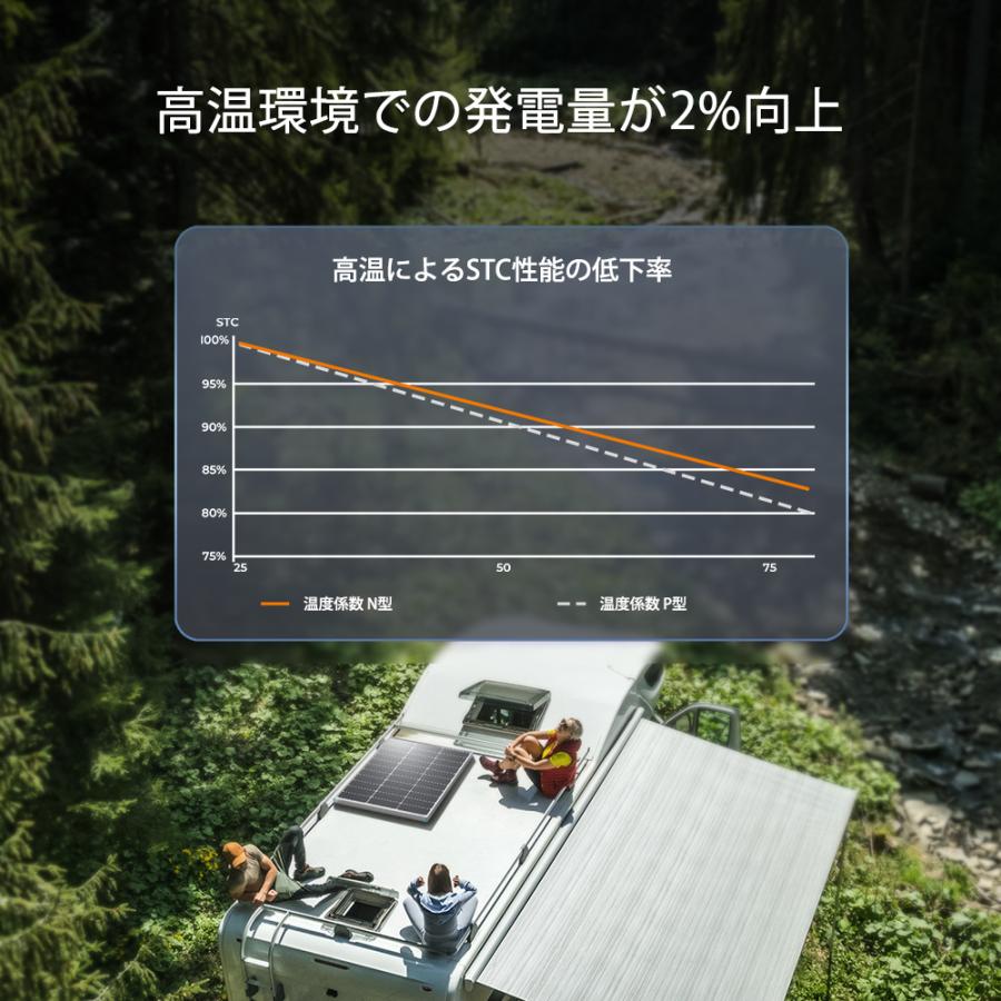 RENOGY（レノジー） 【2枚セット】RENOGY 100W ソーラーパネル 12V