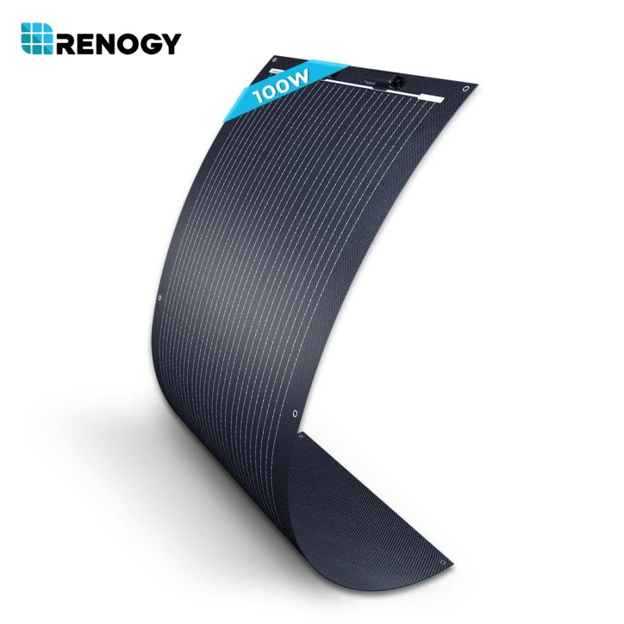 レノジー RENOGY PERCフレキシブルソーラーパネル 100W RENOGY 100W 12V ソーラーパネル ソーラーチャージャー レノジー