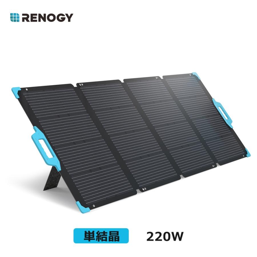 RENOGY 【在庫一掃価格】RENOGY 220W 折り畳み式ソーラーパネル