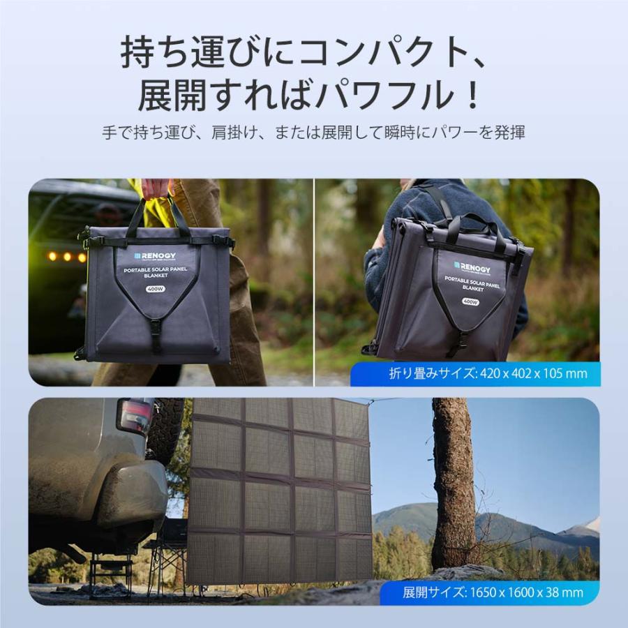 RENOGY（レノジー） 【SALE】RENOGY 400W 折りたたみ式ソーラーパネル