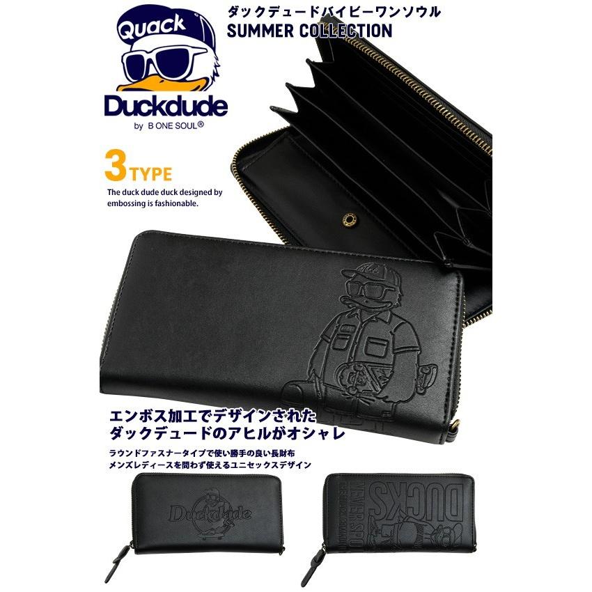 Duck Dude（ダックデュード） 財布 ラウンドファスナー 長財布