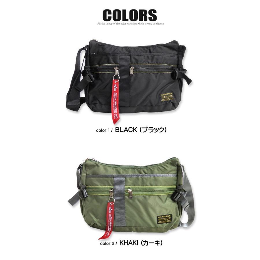 ALPHA バッグ アルファ ショルダーバッグ 赤タグ ミリタリー 鞄