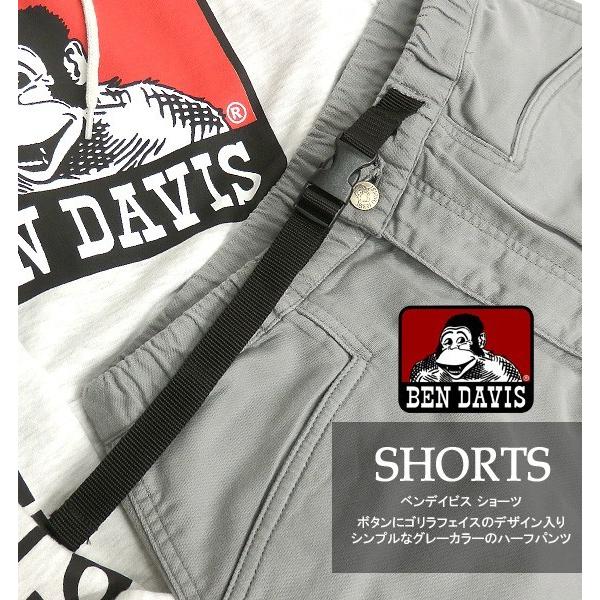 BEN DAVIS（ベンデイビス） ハーフパンツ ショートパンツ メンズ ひざ
