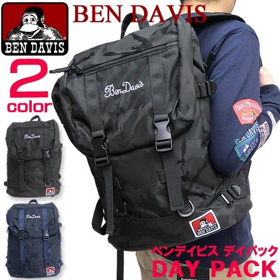BEN DAVIS（ベンデイビス） バックパック デイパック カモフラ柄 ロゴ 