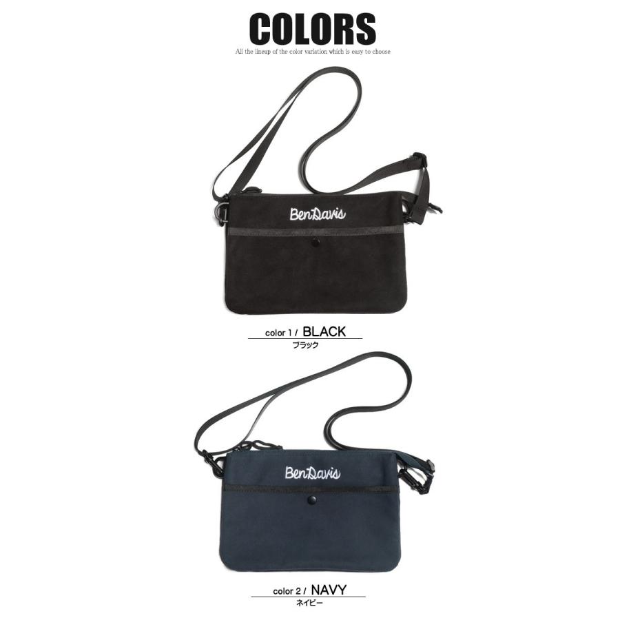 BEN DAVIS（ベンデイビス） ショルダーバッグ ロゴ刺繍 ミニショルダー