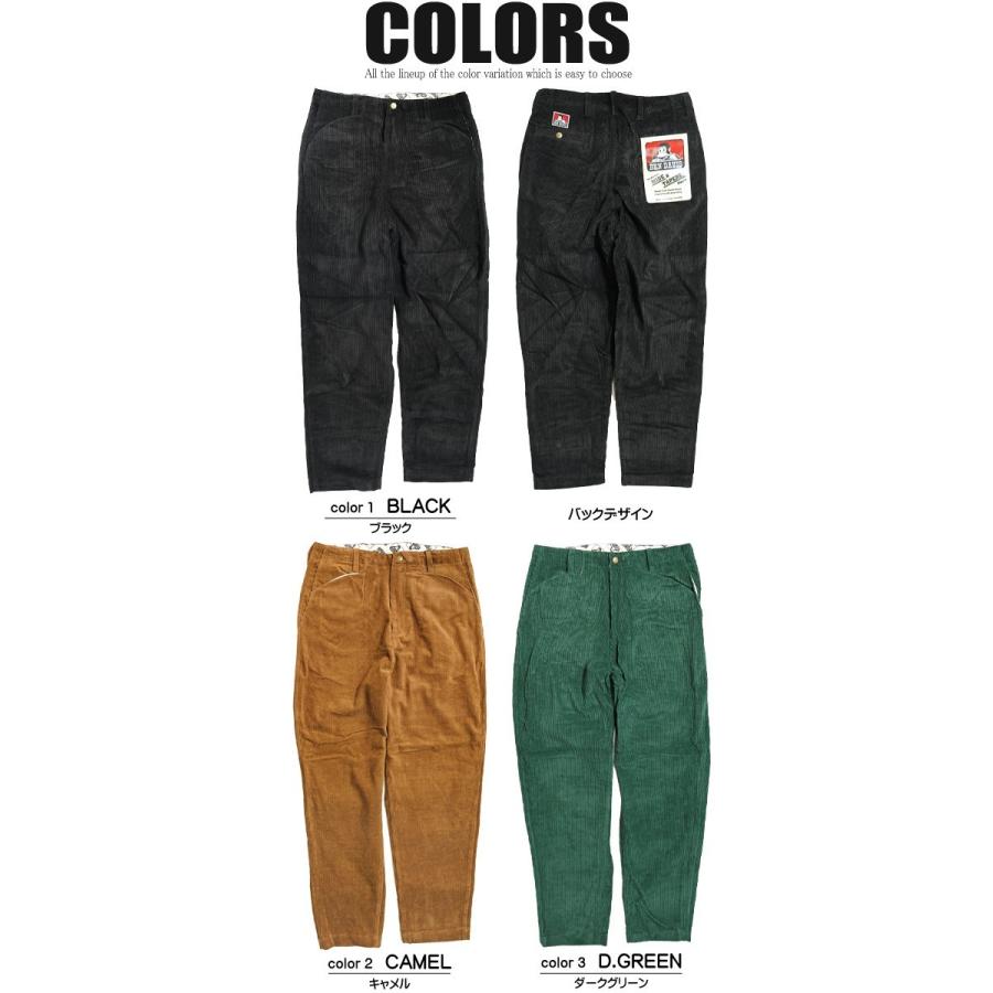 BEN DAVIS コードュロイフレアパンツ オリーブグリーン W33 BEN DAVIS コードュロイフレアパンツ オリーブグリーン W33 BEN DAVIS