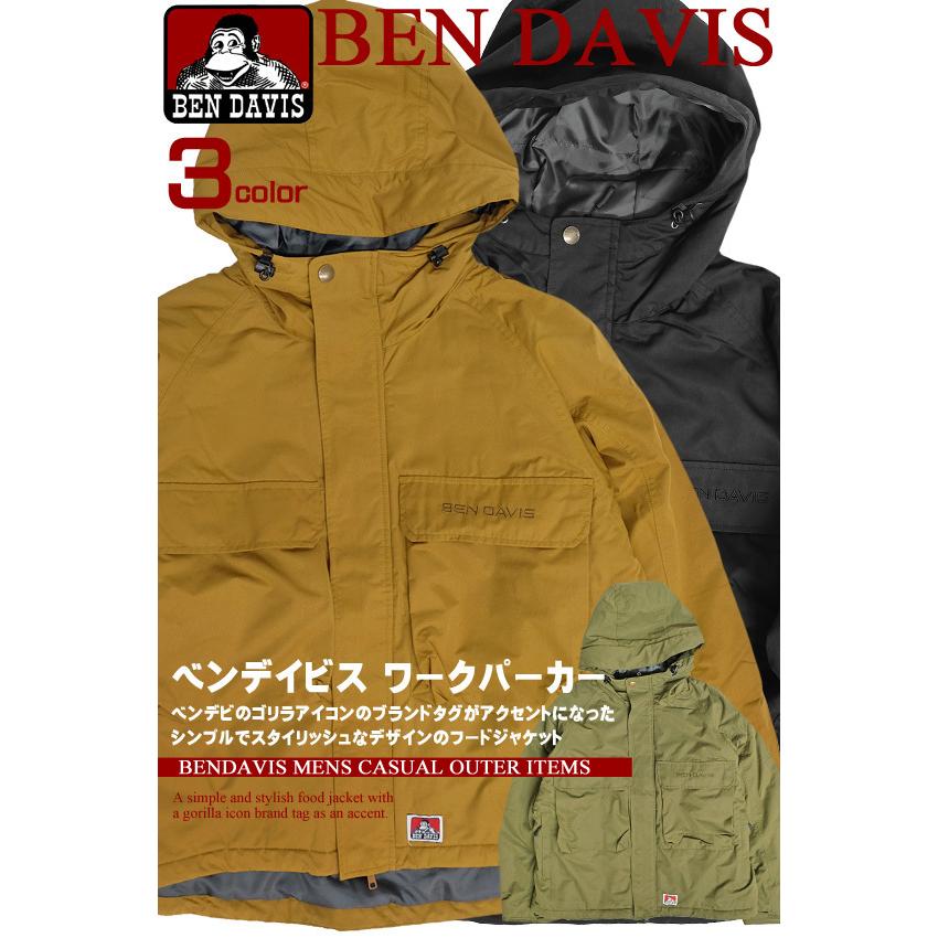 Ben Davis ジャケット メンズ ベンデイビス ワークパーカー 中綿 フードジャケット ゴリラタグ 中綿ジャケット Ben 1480 Bendavis 1480 Renovatio 通販 Yahoo ショッピング