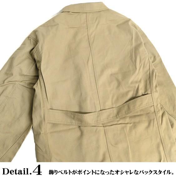 BEN DAVIS（ベンデイビス） コート ショップコート メンズ 飾りベルト