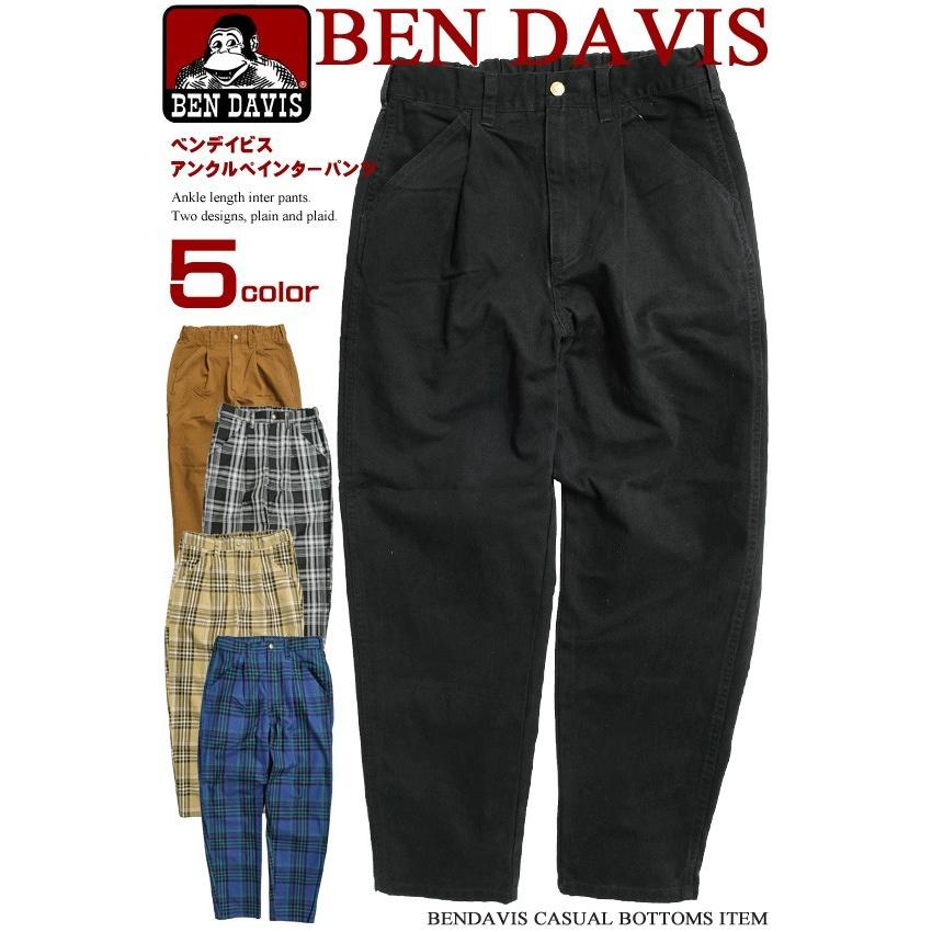 BEN DAVIS（ベンデイビス） ぺインターパンツ メンズ テーパードパンツ