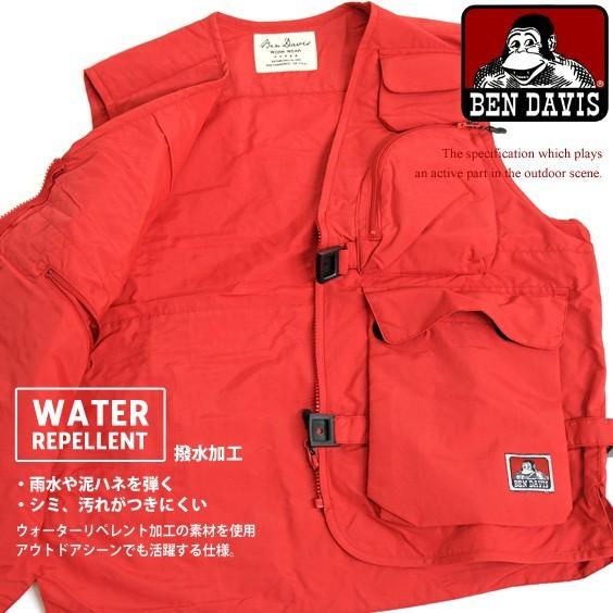 BEN DAVIS（ベンデイビス） ベスト マルチファンクションベスト メンズ