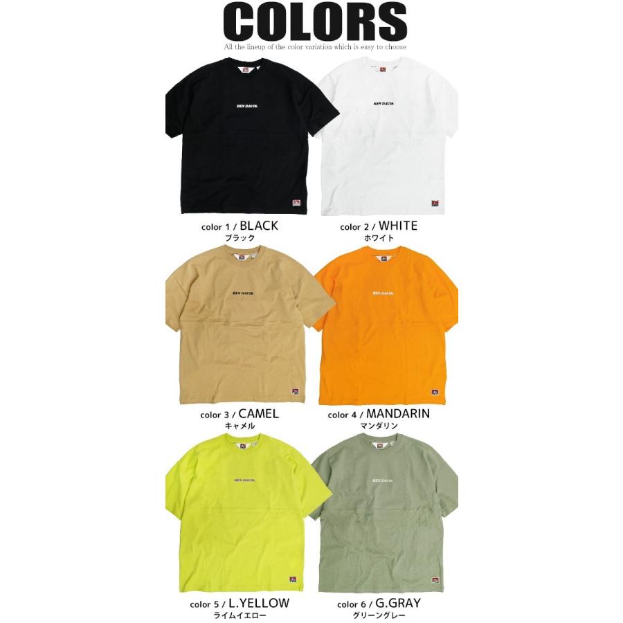 Ben Davis Tシャツ ベンデイビス ブランドネーム バックプリント ビッグシルエット フットボールtシャツ メンズ ロゴプリント ビッグtシャツ Ben 1546 Bendavis 1546 Renovatio 通販 Yahoo ショッピング