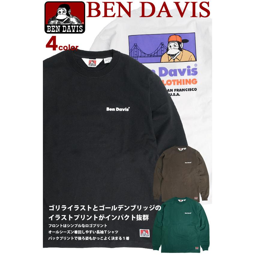Ben Davis Tシャツ ベンデイビス 21ss ブリッジ ゴリラ イラスト プリント 長袖tシャツ メンズ ベンデイヴィス ロゴプリント バックプリント ロンt Ben 1681 Bendavis 1681 Renovatio 通販 Yahoo ショッピング