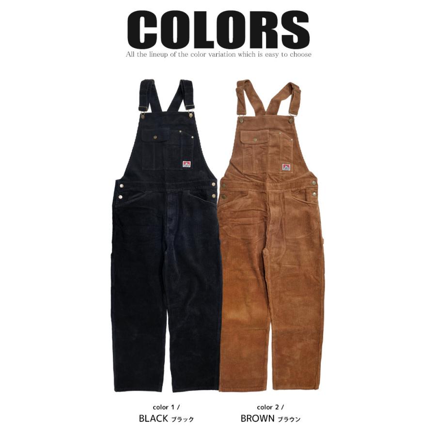 BEN DAVIS（ベンデイビス） オーバーオール コーデュロイ サロペット