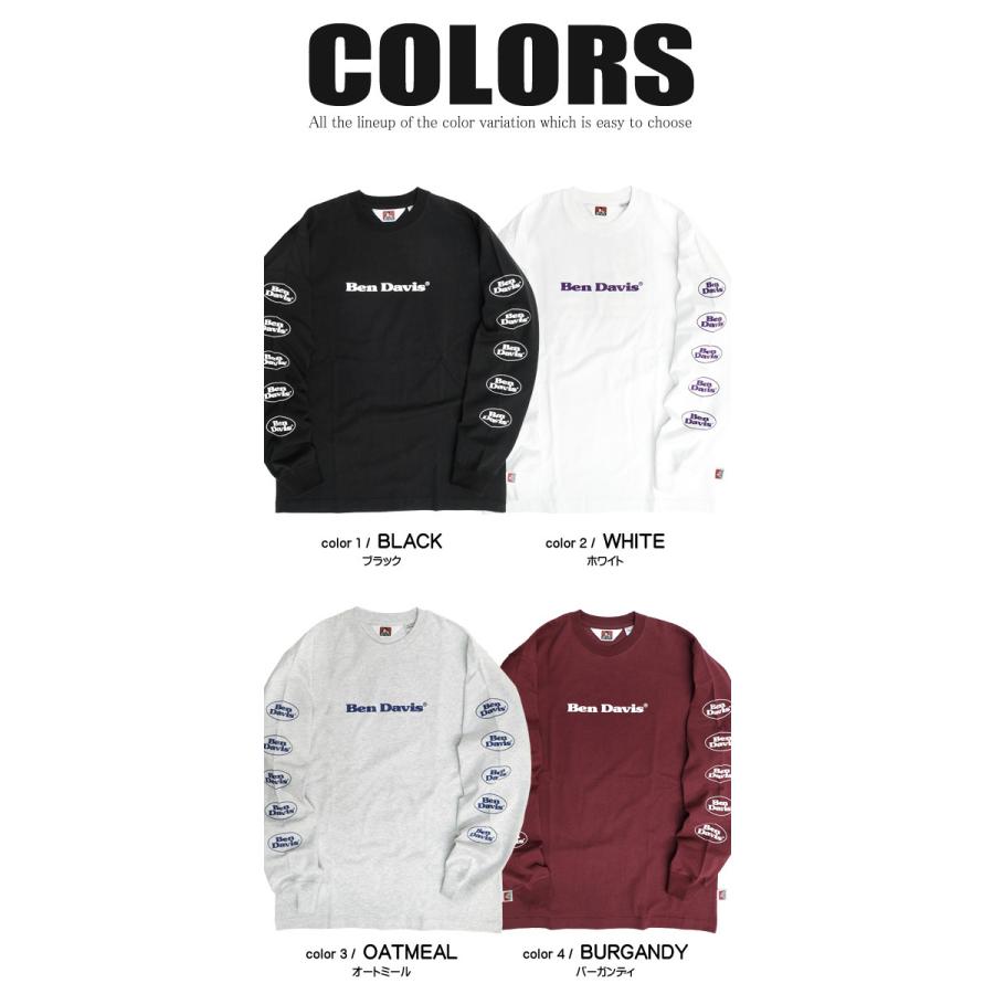 Ben Davis Tシャツ ベンデイビス 21aw オーバルロゴ 袖プリント 長袖tシャツ メンズ クラシックロゴ ゴリラアイコン バックプリント ロンt Ben 1859 Bendavis 1859 Renovatio 通販 Yahoo ショッピング