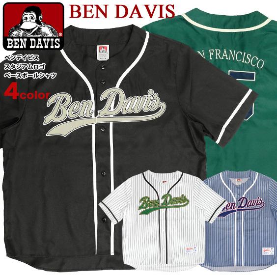 BEN DAVIS（ベンデイビス） 半袖シャツ 2022 スタジアムロゴ ワッペン