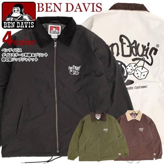 BEN DAVIS（ベンデイビス） ジャケット 2023 コーデュロイ 襟切替