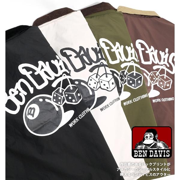 BEN DAVIS（ベンデイビス） ジャケット 2023 コーデュロイ 襟切替