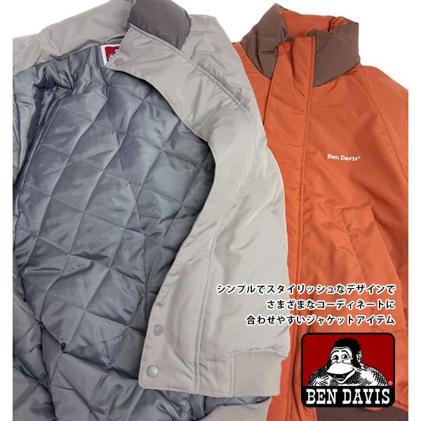 BEN DAVIS（ベンデイビス） ジャケット スタンドカラー 中綿ジャケット