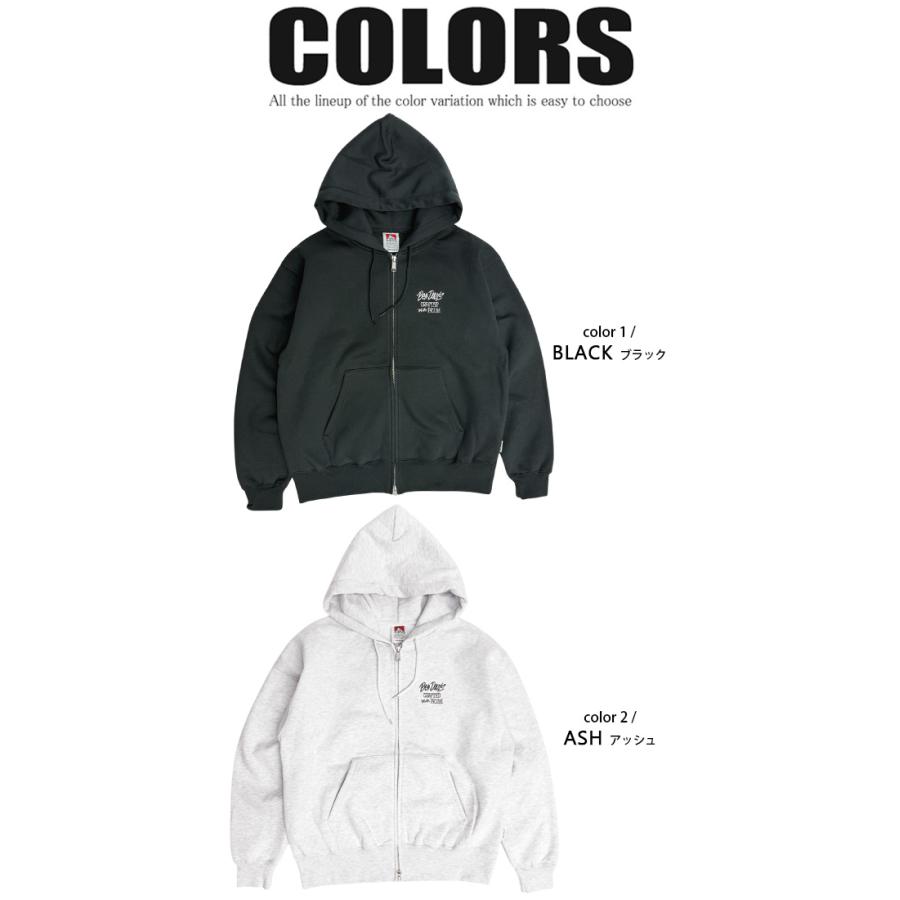 BEN DAVIS（ベンデイビス） パーカー イラスト 発泡 バックプリント