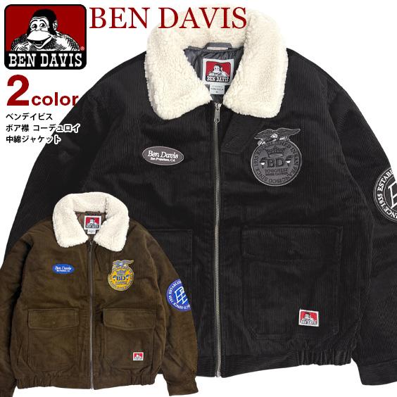 BEN DAVIS（ベンデイビス） ジャケット ボア襟 コーデュロイ ジップ