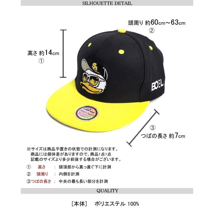 DUCK DUDE ベースボールキャップ 福岡ソフトバンクホークス×ダック