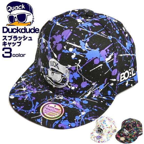 DUCK DUDE キャップ スプラッシュ ベースボールキャップ ダック