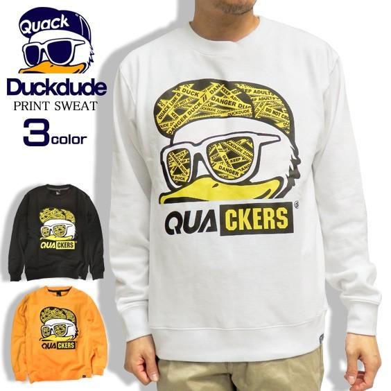 DUCK DUDE スウェット ダックデュード トレーナー メンズ アヒル 