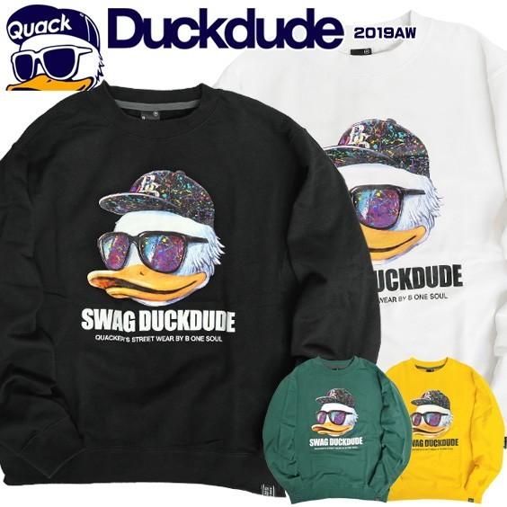 Duck Dude（ダックデュード） スウェット スプラッシュ アヒル ロゴ