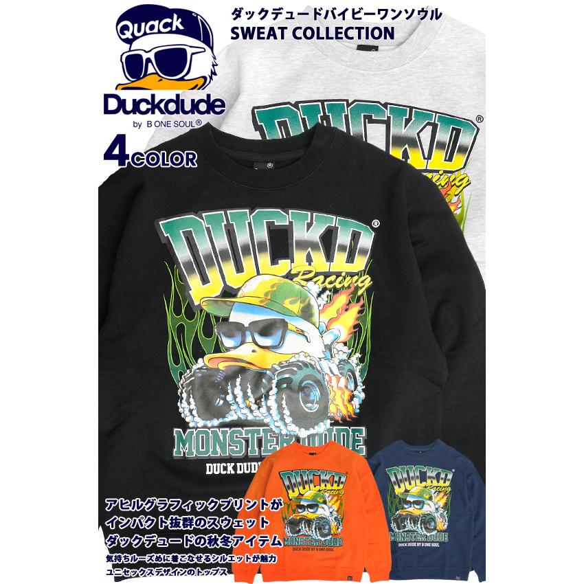Duck Dude（ダックデュード） トレーナー 2021AW アヒル グラフィック