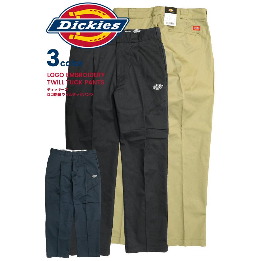 Dickies（ディッキーズ） ワークパンツ ツイルパンツ メンズ 刺繍入り