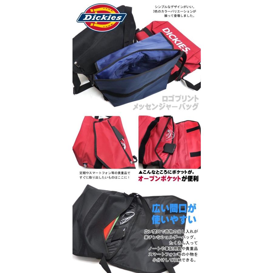 Dickies（ディッキーズ） ショルダーバッグ メッセンジャーバッグ ロゴ
